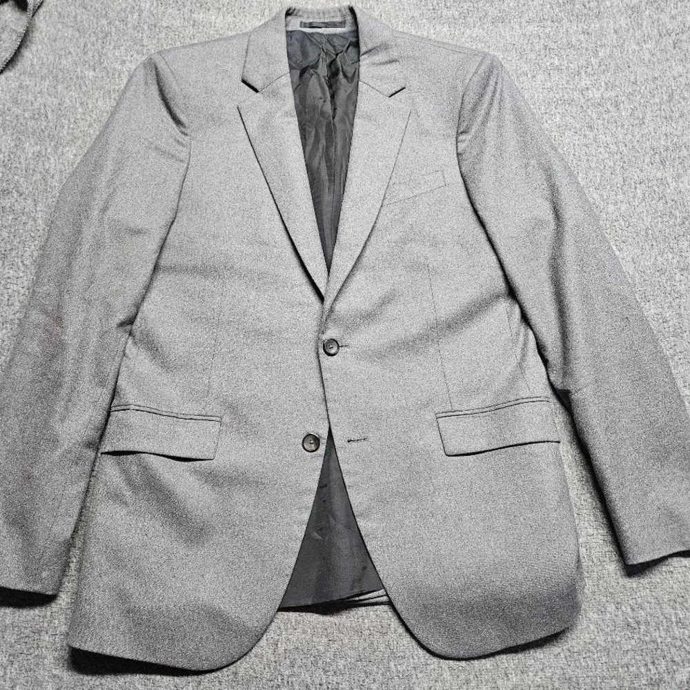 Theory Blazer Mens 40R Grey Malcolm Akron Sport Coat F0671120